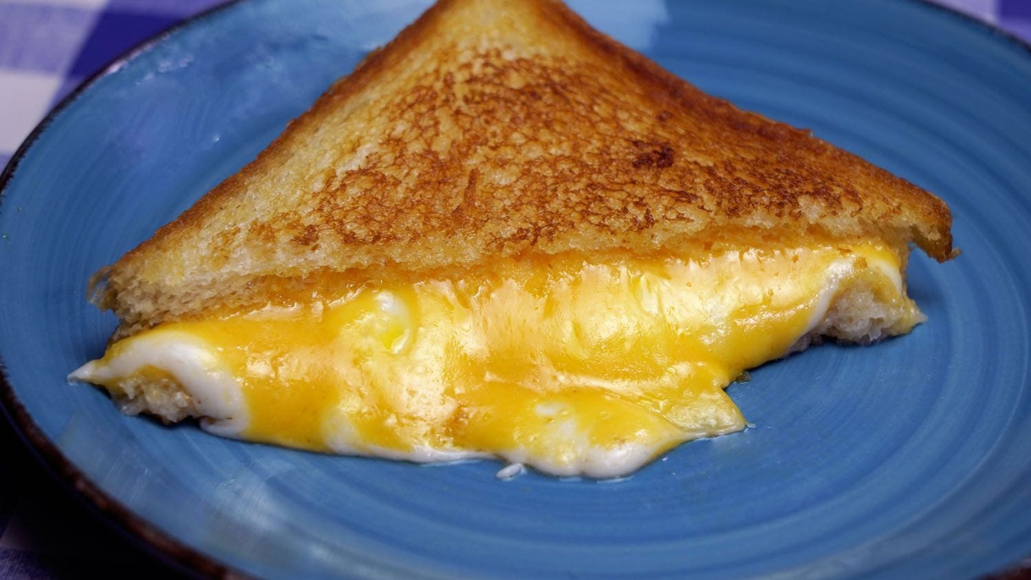 Sandwich de queso fundido doble, un auténtico BOCADO DE PLACER