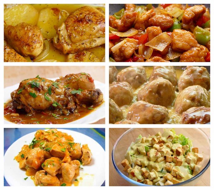 11 Recetas de pollo para hacer con niños en casa durante la cuarentena