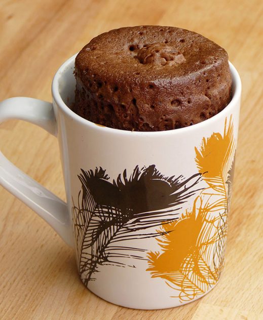 Brownie en taza SIN AZUCAR - Cocina Casera y Facil