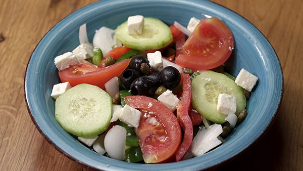 ENSALADA GRIEGA receta original