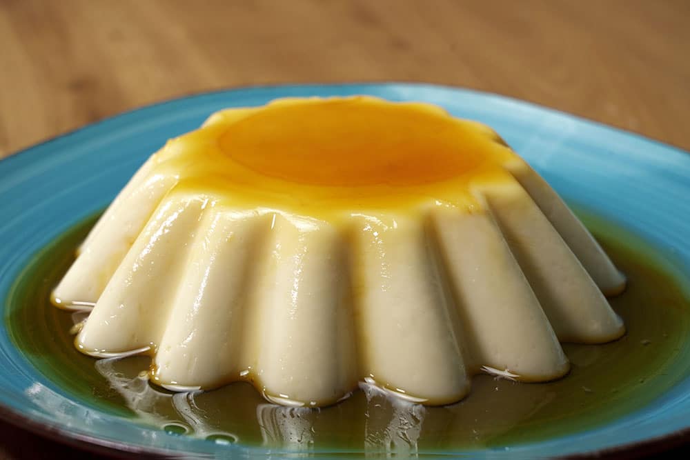 Flan de queso SIN HORNO - Cocina casera y facil