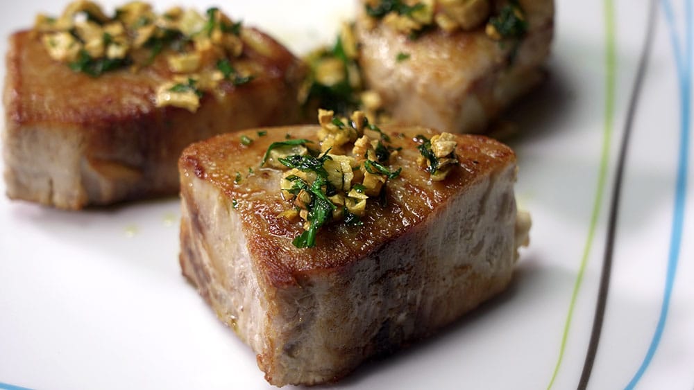 ATUN AL AJILLO a la plancha - Cocina Casera y Facil ATUN AL AJILLO a la plancha - Cocina Casera y Facil