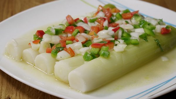 PUERROS EN VINAGRETA