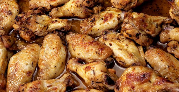 Alitas de pollo adobadas AL HORNO - Cocina Casera y Facil
