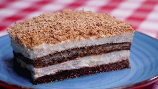 TIRAMISÚ SIN HUEVO receta