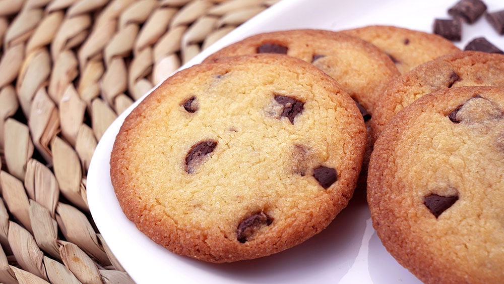 Campo inflación Grave Galletas con pepitas de chocolate - Cocina Casera y Facil