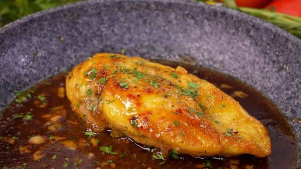 PECHUGAS DE POLLO EN SALSA AGRIDULCE